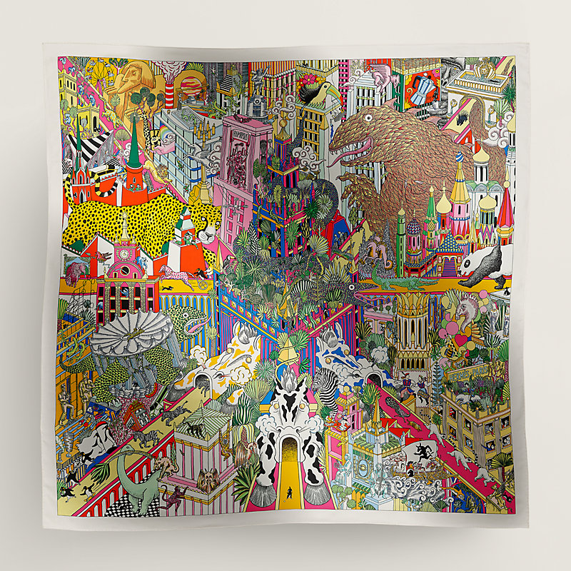Animapolis scarf 140 | Hermès Finland